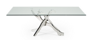 Lucy Silver Dining Table