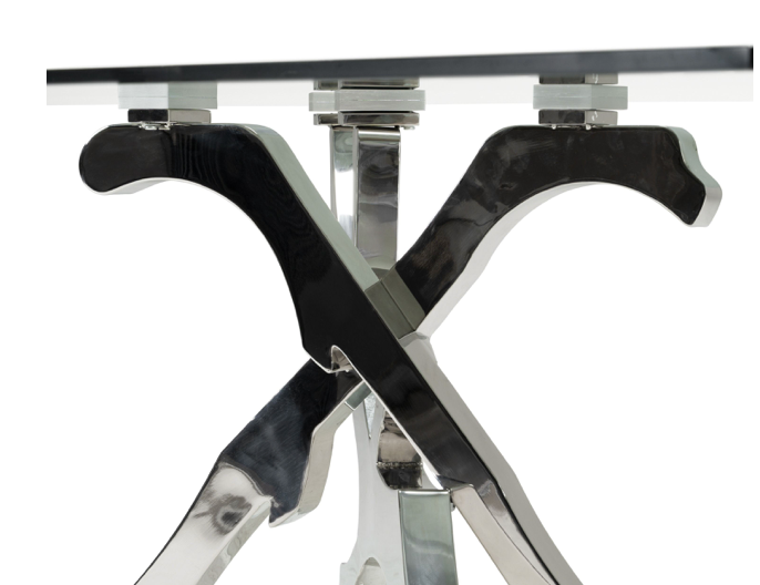 Lucy Silver Dining Table