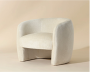 Mica Bergen Ivory Lounge Chair