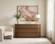 Mica Bergen Ivory Lounge Chair
