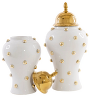 Pop Gold Ginger Jar Vase Small