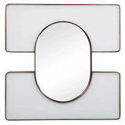 Embrace White & Gold Mirrors