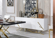 Spector White & Gold Buffet