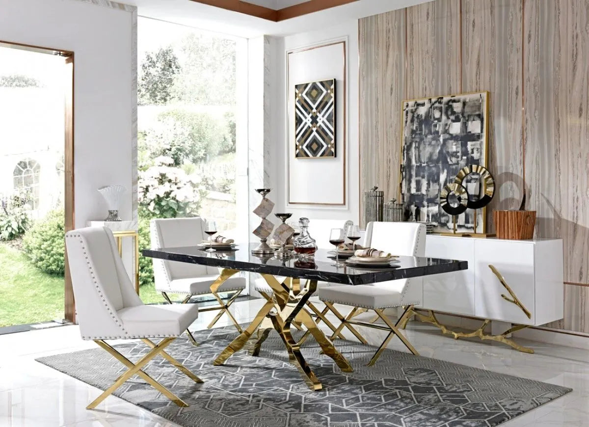 Spector White & Gold Buffet