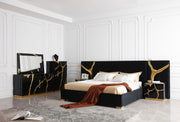 Aztec Black and Gold Chest