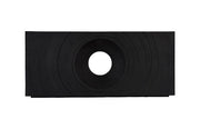 Void Console Table, Black Stone