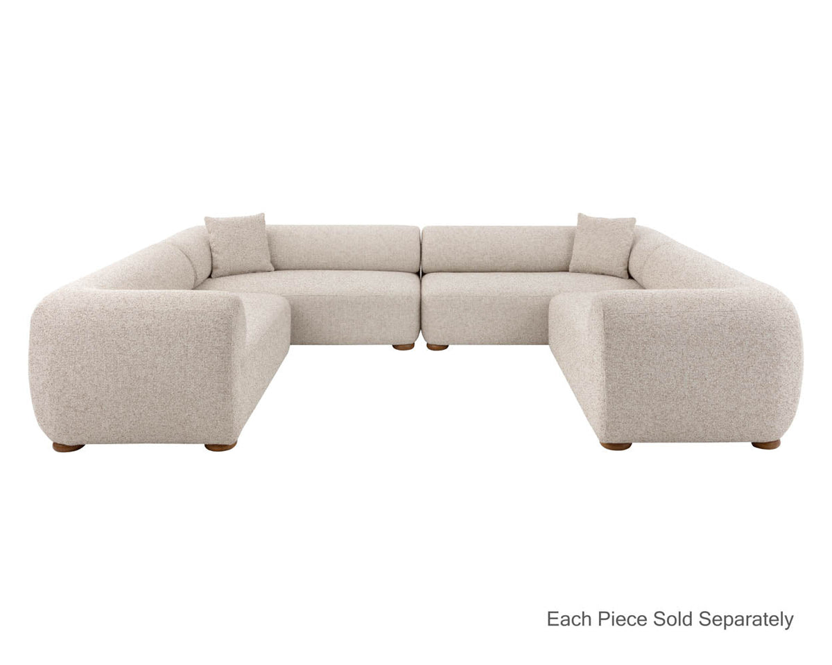 Henriette Kona Camel Modular Sofa - Raf