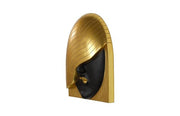 Black & Gold Face Right Wave LG