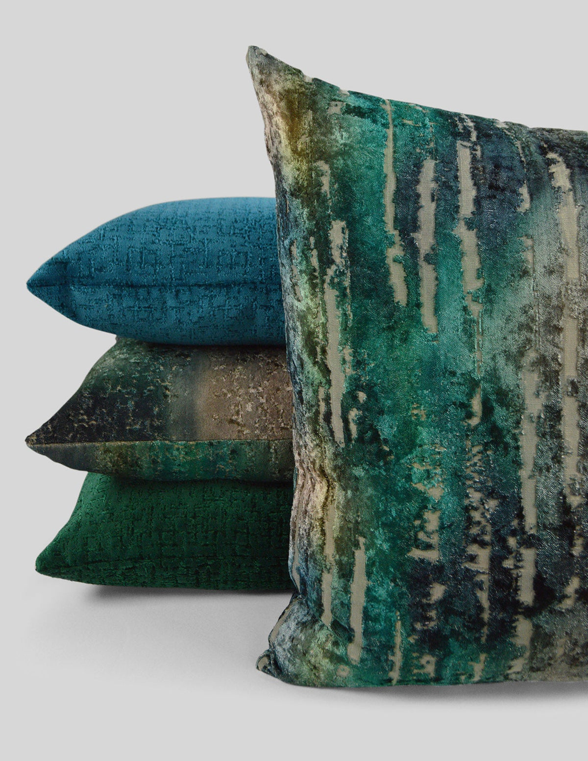 D.V. Kap Tetris-Peacock Pillow