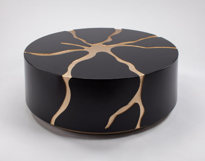 Black & Gold Coffee Table