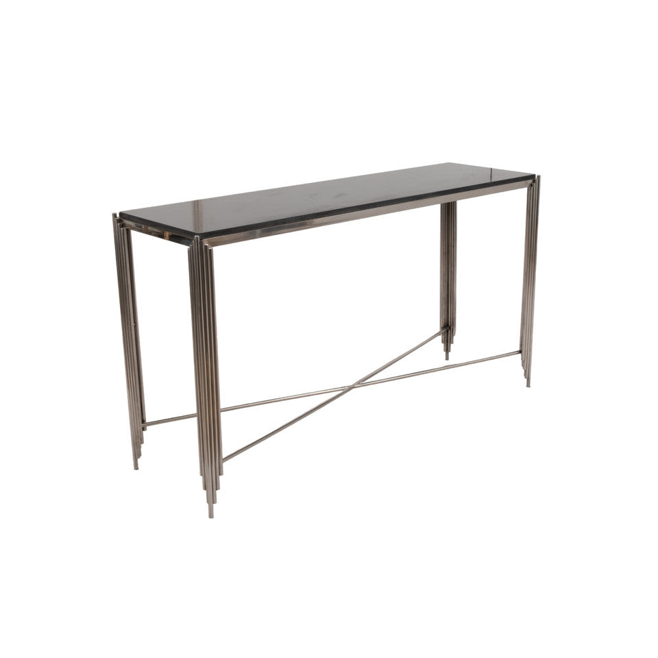Alina Stainless Steel Console Table