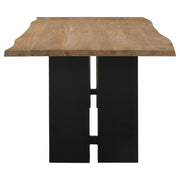 Drexel Acacia Live Edge Wood Dining Table