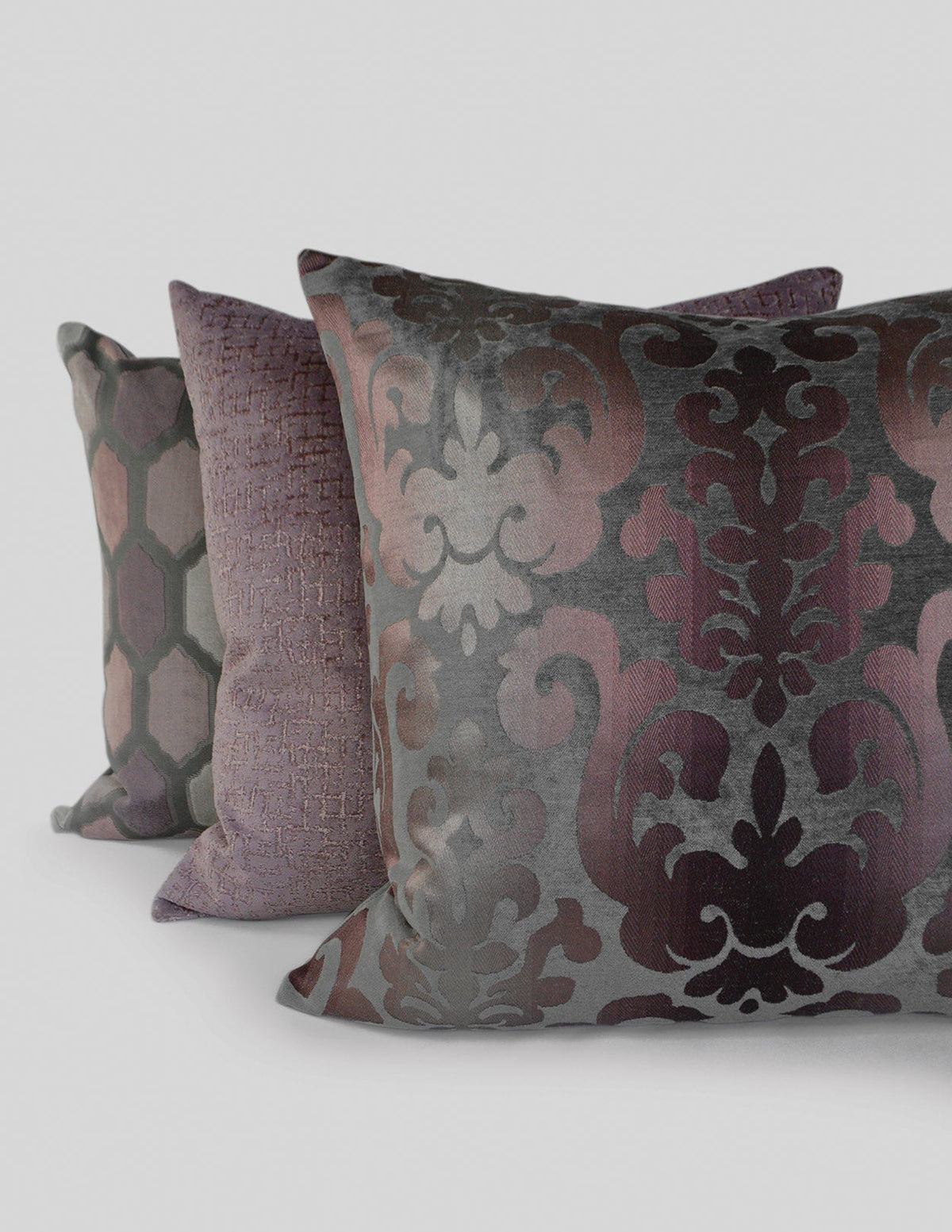 D.V. Kap Tetris-Amethyst Pillow