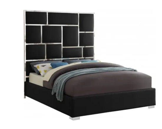 Millie faux leather bed