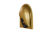 Black & Gold Face Left Wave LG