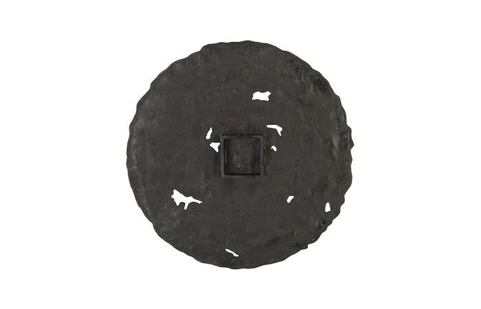 Molten Wall Disc, Gold Leaf