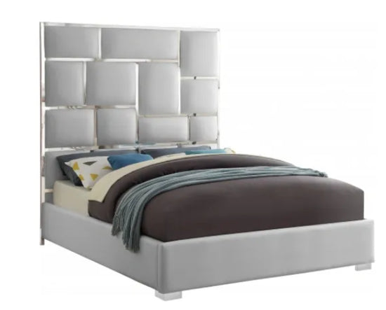 Millie faux leather bed