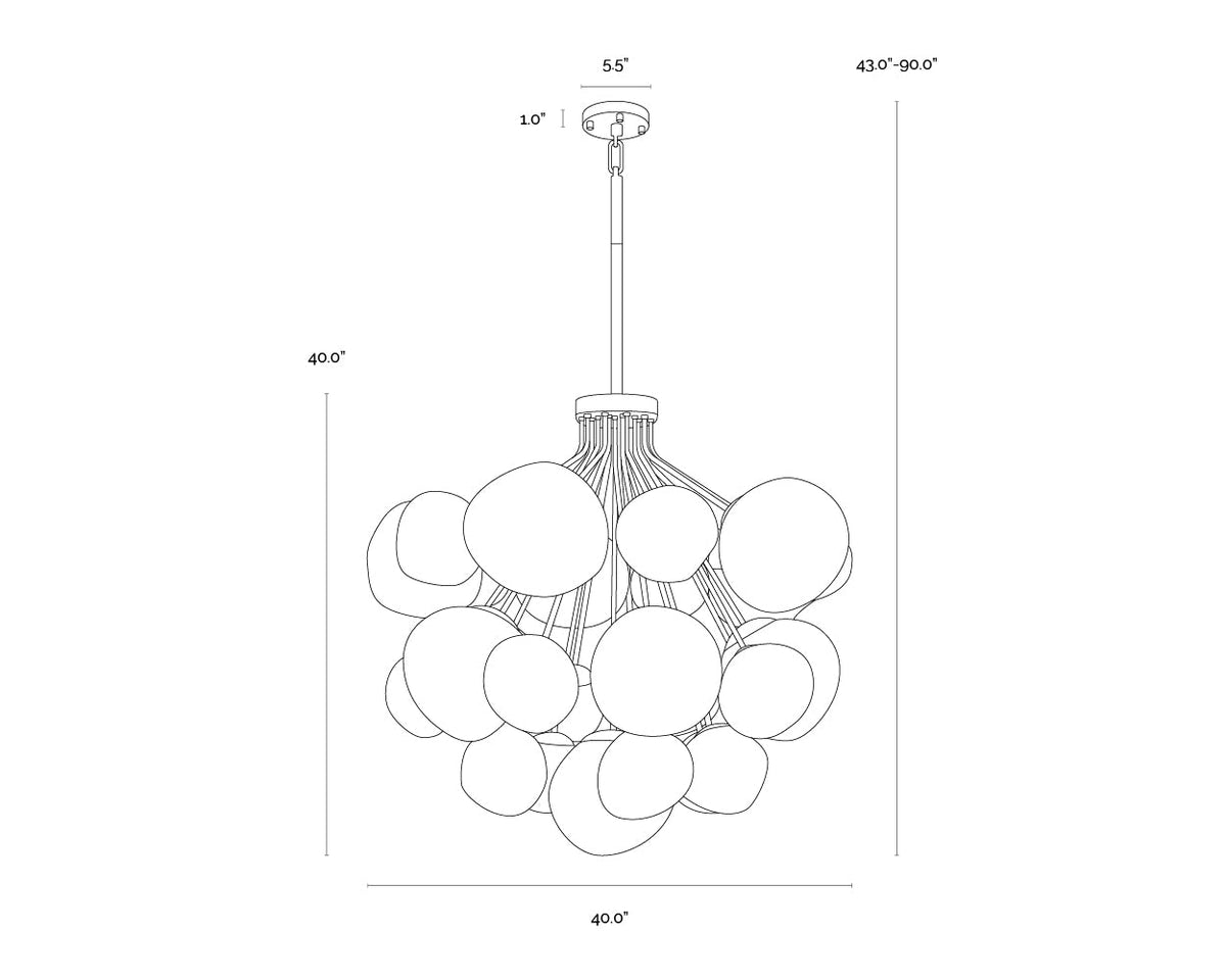 Dionis Chandelier Round