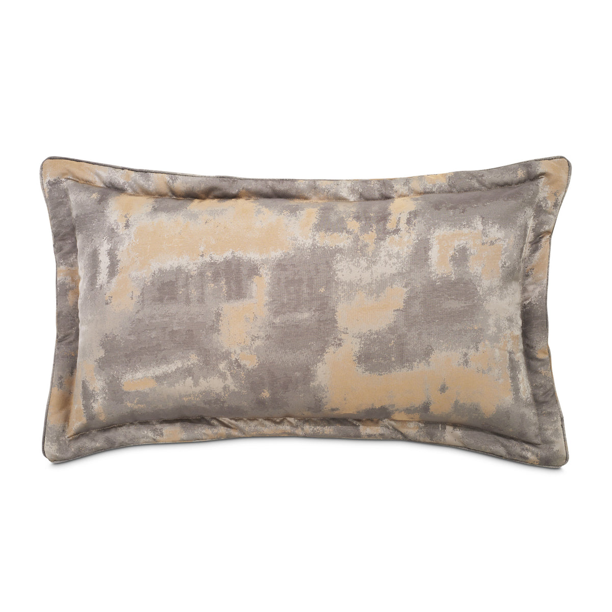 10 Piece King Size Grey and Gold Comforter Set