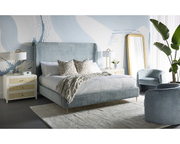 Mica French Blue Lounge Chair