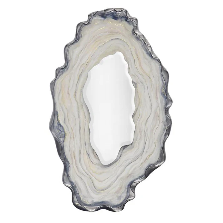 2 mirrors Dirillo Mirror, Tall Grey Agate