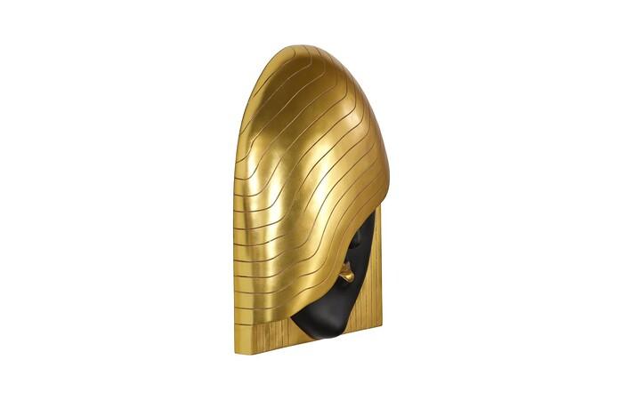 Black & Gold Face Right Wave LG