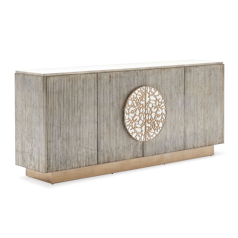 Moon Shadow Four-Door Credenza