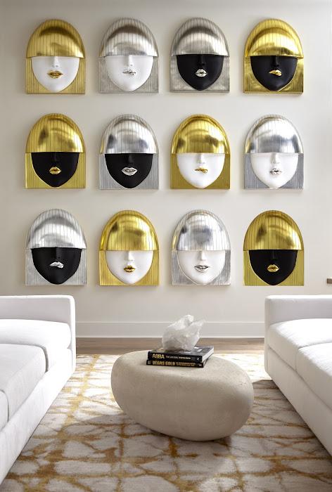 Fashion Faces Wall Art, Large, Kiss