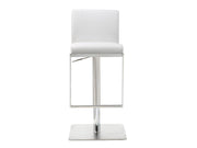 Cornwell White Adjustable Barstool Set of 2
