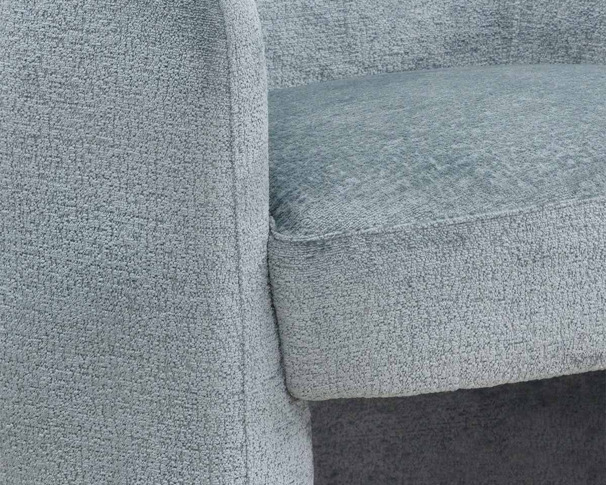 Mica French Blue Lounge Chair
