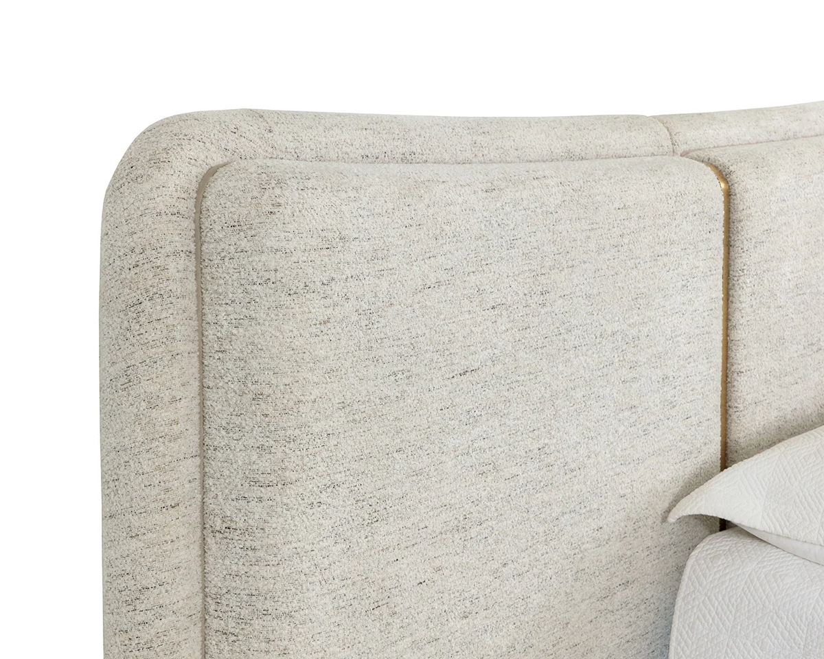 Clarimond Taupe King Bed