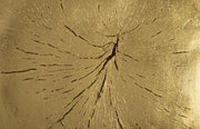 Log Wall Tile, Gold Leaf