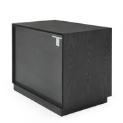 Manhattan Grey and Gold Nightstand