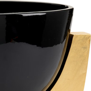 Lander Bowl Black & Gold