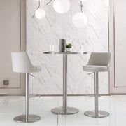 Bennett Light Grey Adjustable Barstool Set of 2