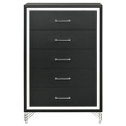 Licelle Black & Silver Chest