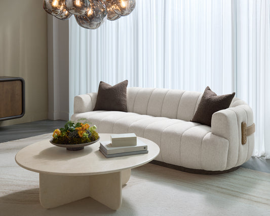 Dove Cream Sofa