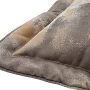 10 Piece King Size Grey and Gold Comforter Set