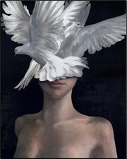 Flying Dove Framed Artwork