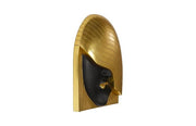 Black & Gold Face Left Wave LG