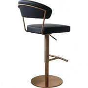 Rizzy Black Adjustable Barstool Set of 2